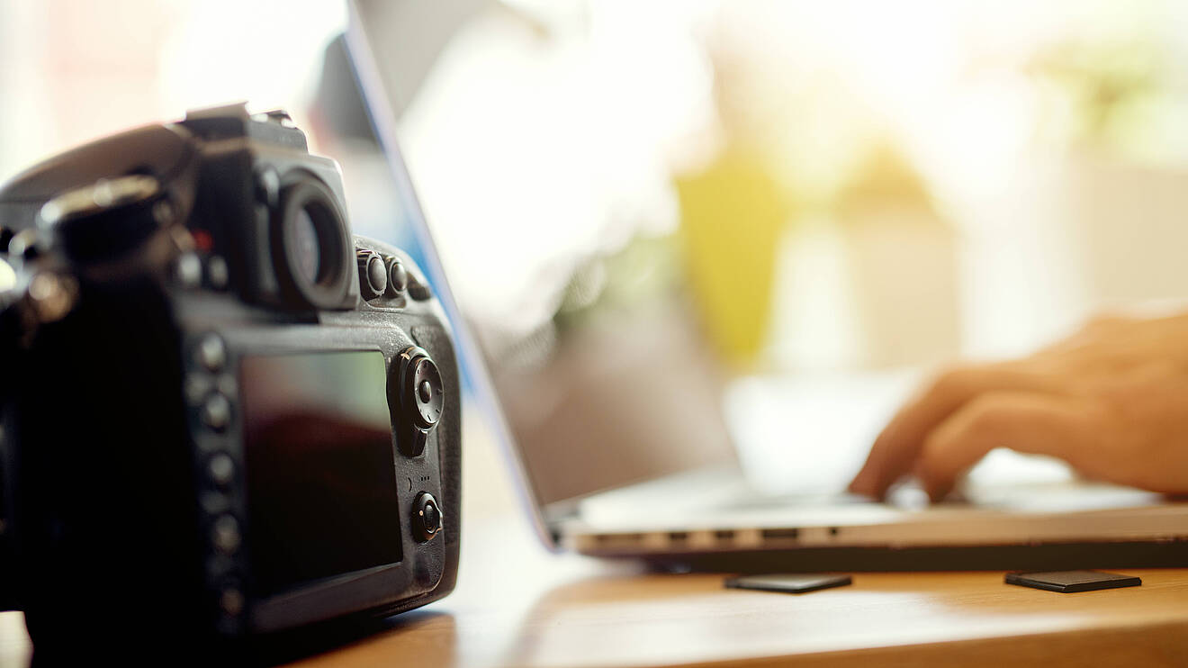 öffnet den Bereich Fotografie