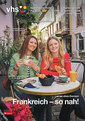 Öffne "Programmheft vhs Freiburg"