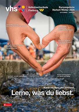 Öffne "Programmheft vhs Freiburg"